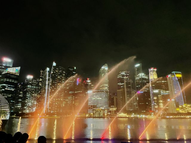 MBS beauty never fails!  Mall and lightshow..