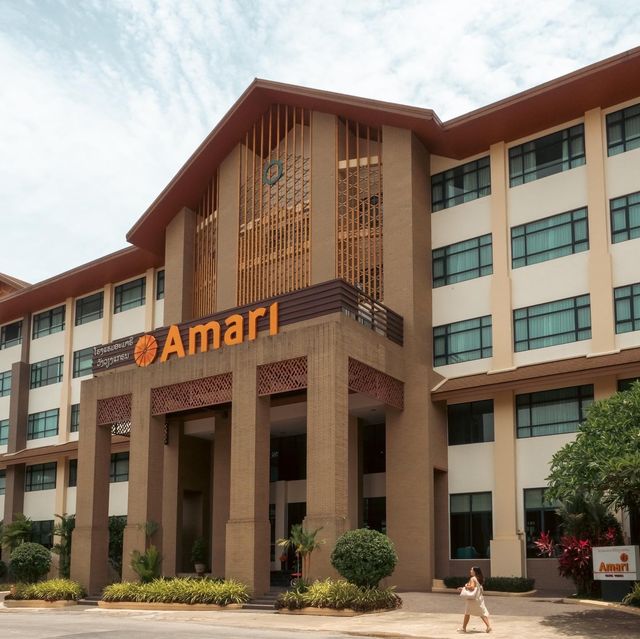 โรงแรมเชนหนึ่งเดียวในวังเวียง Amari วังเวียง🌳