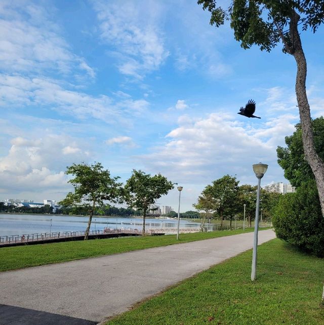 Take a walk @ Bedok Reservoir Park