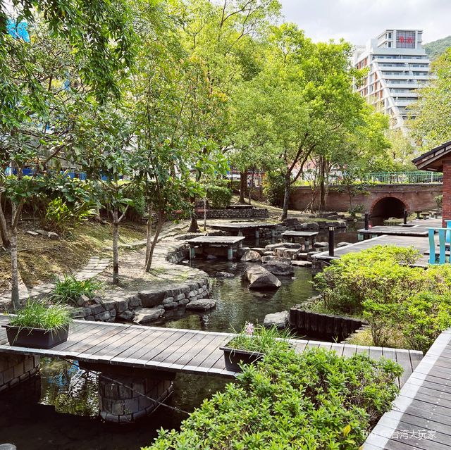 湯圍溝溫泉公園｜礁溪超有名必來拍照的地方