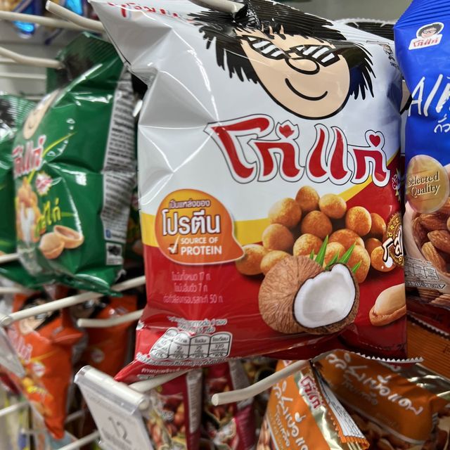 Local snacks, noodles, cartoon items@Lotus 