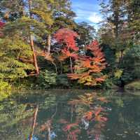 【石川】兼六園の紅葉🍁