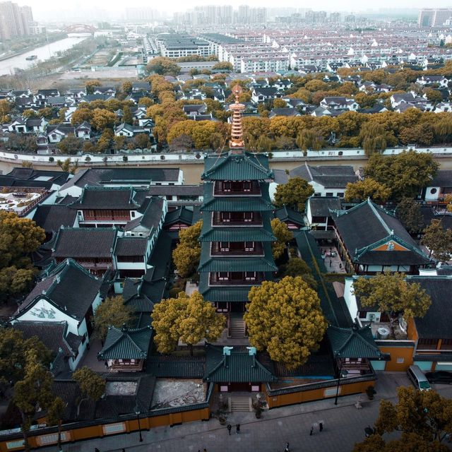 The Hanshan Temple. Suzhou from Above!