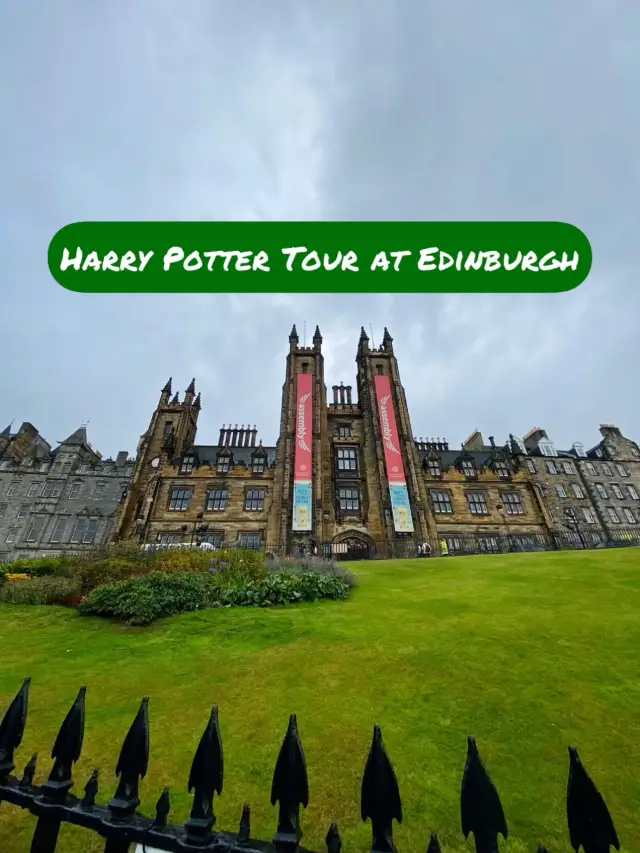 Harry Potter Tour 🧙🏻 at Edinburgh, Scotland