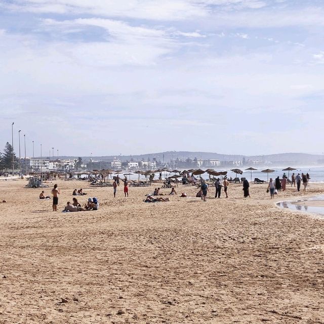 Beach just outside the medina