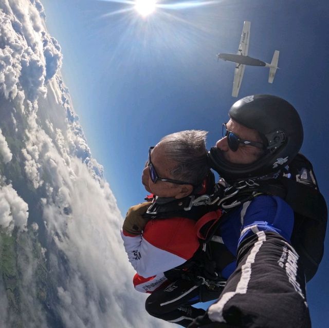 Ticking skydiving off the bucket list!