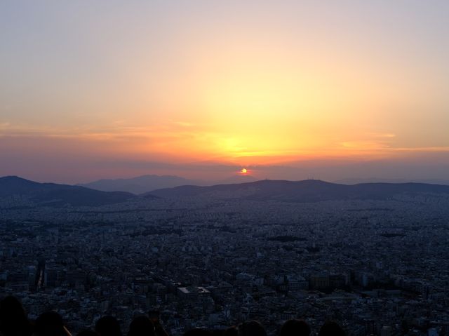 希臘🇬🇷雅典賞日落必到之地 Mount Lycabettus☀️