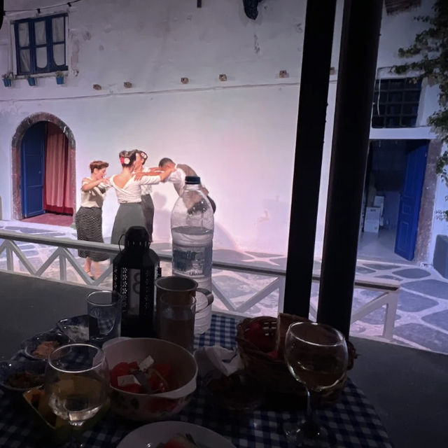 the Greek wedding showin Santorini!!!🤍🤍
