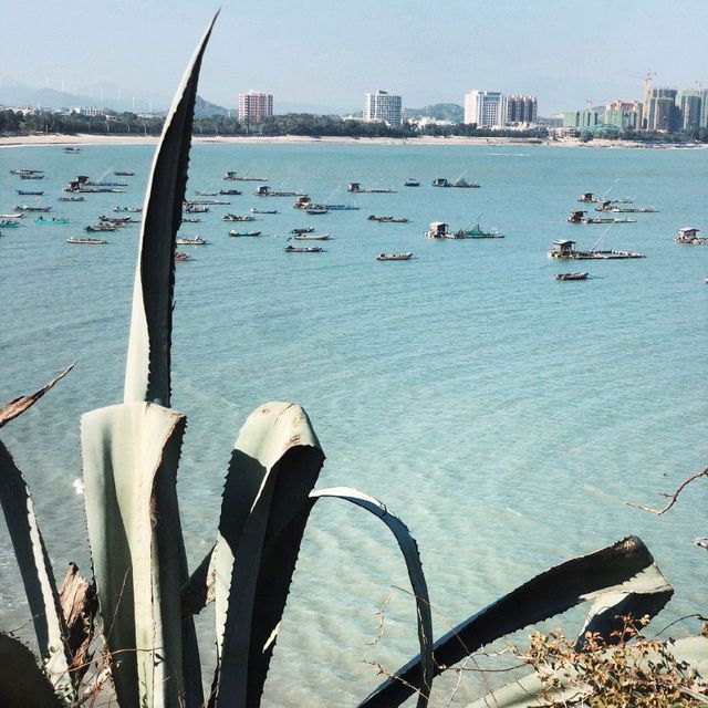 Empty beach in Dongshan (Fujian)