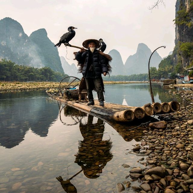 Cormorant fisherman of the Li River