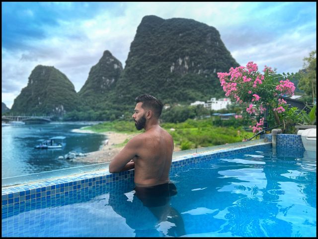 incredible Pool at Xiteng River View Hotel