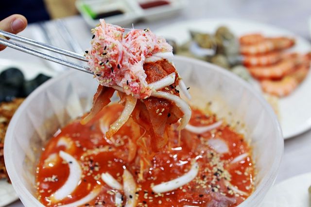 속초 대게 맛집. 대포대게회직판장