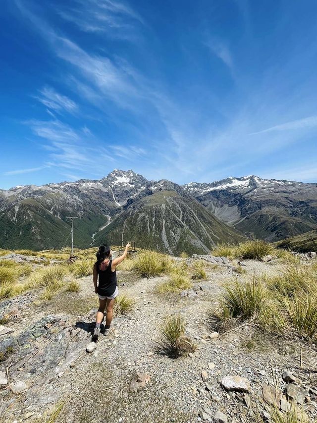 New Zealand hiking check-in point