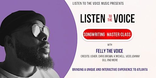 Listen to the Voice Songwriting Masterclass | 10800 Davis Drive, Alpharetta, GA, USA