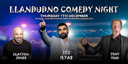 Comedy Night - Llandudno | The Motorsport Lounge
