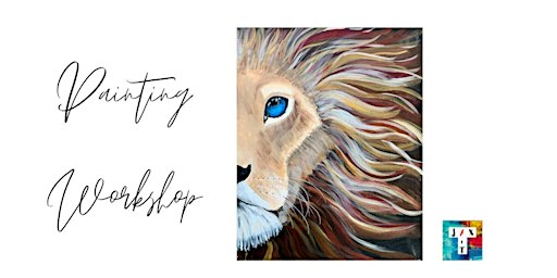 Lion Painting workshop | Downstairs Art Gallery