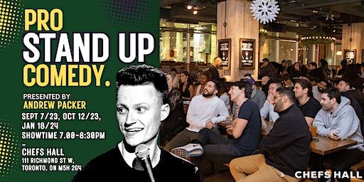 Pro Stand Up Comedy @ Chefs Hall Toronto | CHEFS HALL
