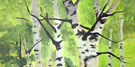 ACRYLIC PAINT A LANDSCAPE MAKE AND TAKE | Vancouver Art Space