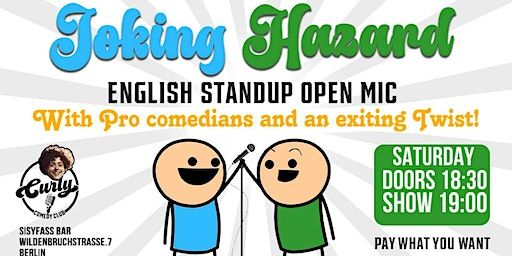 English stand-up: Joking Hazard! 10.02.24 | Sisyfass