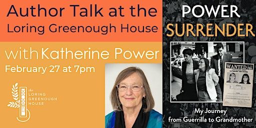 Women with Vision Author Event - Katherine Power | Loring Greenough House