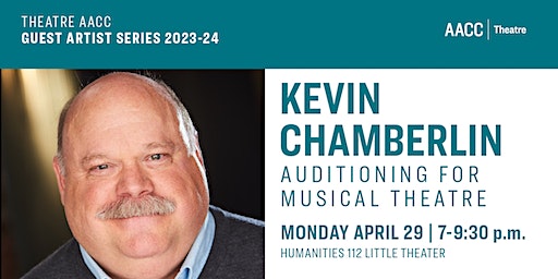 Kevin Chamberlin - Auditioning for Musical Theater | Anne Arundel Community College