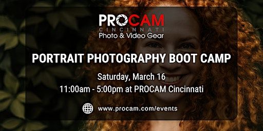 Portrait Photography Boot Camp at PROCAM Cincinnati | PROCAM Cincinnati