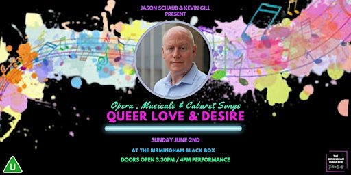 Opera Songs of Queer Love and Desire to Kick-off PRIDE Month 2024 | 19 Harford St