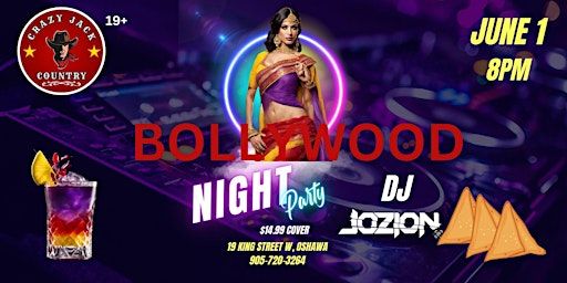 BOLLYWOOD NIGHT PARTY WITH DJ JOZION 19+ | Crazy Jack Country