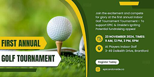 EPIC & Onside Indoor Golf Tournament | Players Indoor Golf & Sports Bar