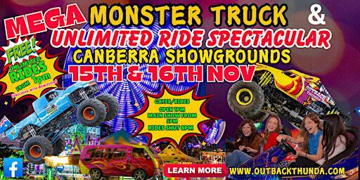 Mega Monster Truck & Unlimited Rides Spectacular Canberra Showgrounds | Canberra Showground