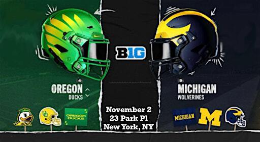 Michigan vs Oregon Watch Party | 23 Park Pl