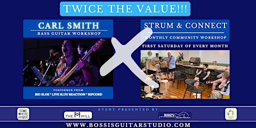 Carl Smith | Bass Guitar Workshop x ‘Strum & Connect’ | Some Where House