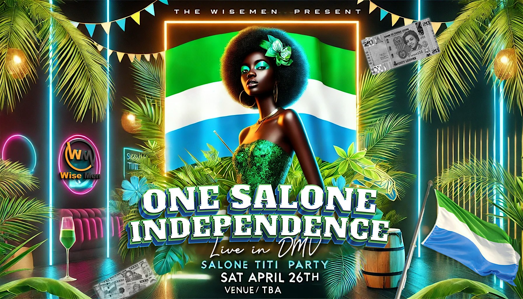 One Salone Independence (SALONE TITI CONCERT & PARTY) | 5005 Jackson St