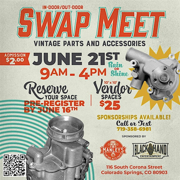 IN-DOOR / OUT DOOR SWAP MEET | 116 S Corona St