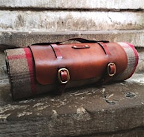 Leather Picnic Roll and Flask Cover Workshop | The Craft House