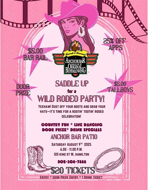 Anchor Bar Wild Rodeo Night | Anchor Bar
