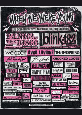 美國拉斯維加斯When We Were Young Festival 2025音樂節 | Las Vegas Festival Grounds