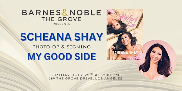 Scheana Shay signs MY GOOD SIDE at B&N The Grove | Barnes & Noble The Grove