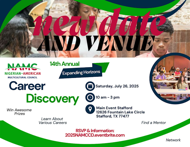 14th  Annual NAMC Career Discovery | Main Event Stafford