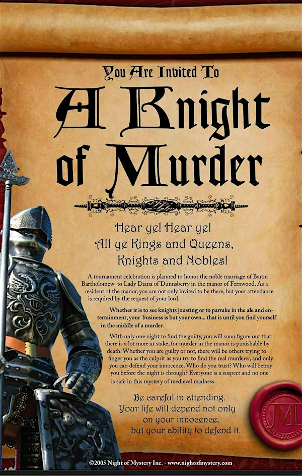 Wartown YR Murder Mystery Event | Houston Lake Country Club