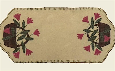 Wool Table Runner with Mary Lee Mahr | The Gathering Space (behind the Chestnut Street Pavilion) green awning