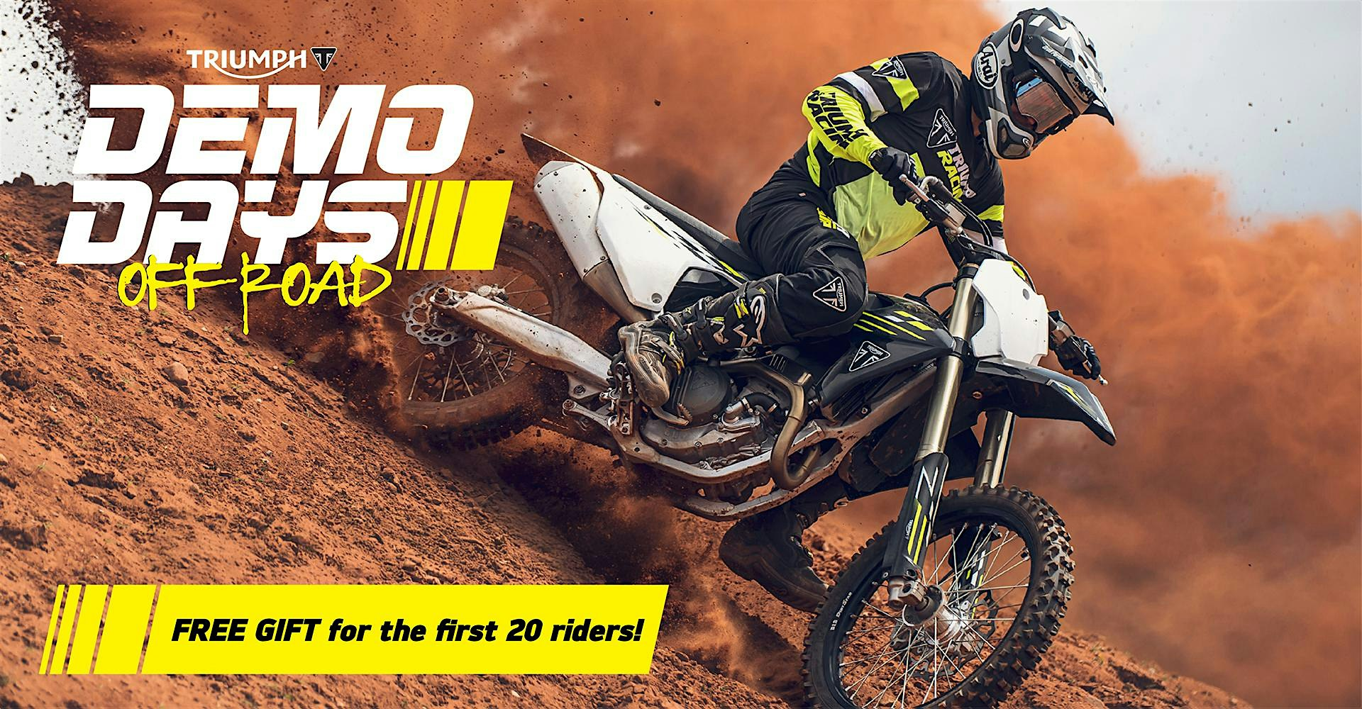 Triumph Demo Days (Off-Road): Triumph Daytona Beach | Pax Trax Mx