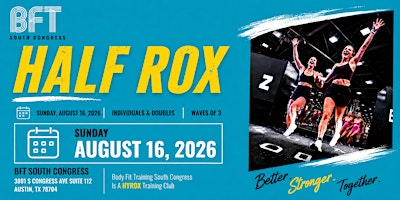 HALF ROX | @ BFT South Congress | 3801 S Congress Ave