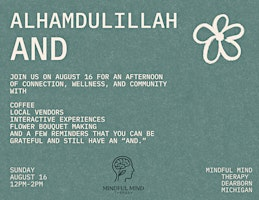 Alhamdulillah, and! | Mindful Mind Therapy