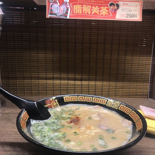 오사카에서 먹어본 이치란 라멘 🍜