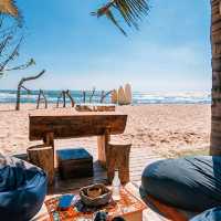 Nice beach resort in cool area