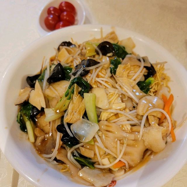 素食世界~陳皮白菊素蛇羹😋👍