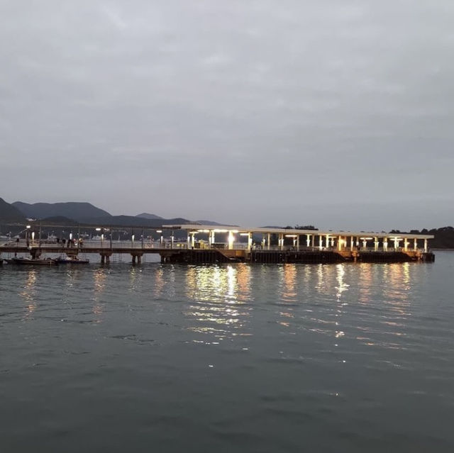 無敵海景❤️西貢碼頭⛵️海鮮🦞街