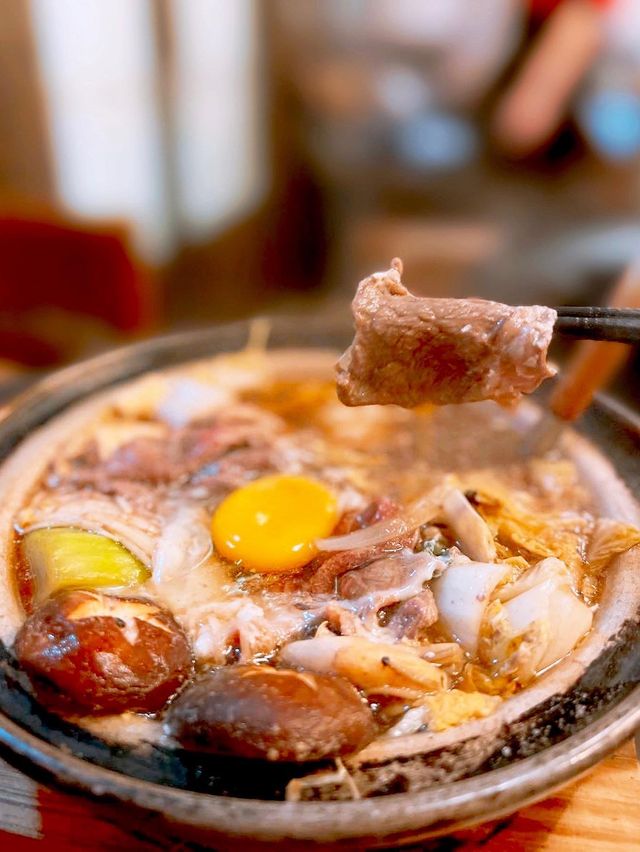 大大兜和牛壽喜燒🍲