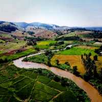 The Beautiful Open Field Of Mae Hong Son